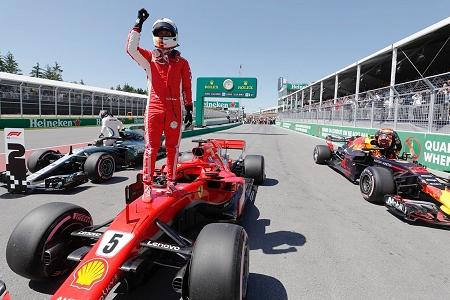 【決勝レポート】ベッテル通算50勝達成　ホンダは惜しくもポイントに手が届かず／F1カナダGP