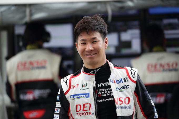 【ル・マン24時間】トヨタ小林可夢偉「一貴おめでとう。フロントローは素晴らしい」
