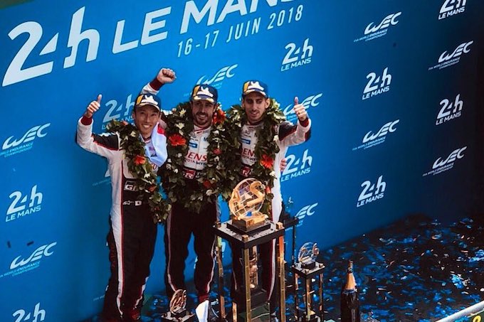 【動画：ル・マン24時間】トヨタ、悲願の初優勝達成の瞬間！