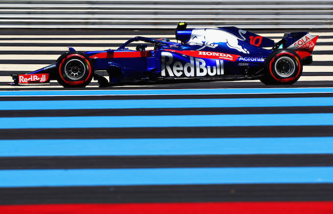 【FP2結果】ホンダのガスリーがトップ10　レッドブルはフェラーリ上回る／F1第8戦フランスGP