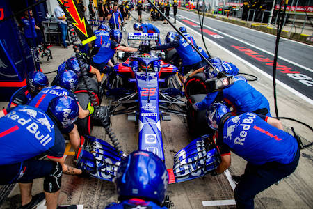 【トロロッソ・ホンダ】「ハートレーは新エアロパーツをテスト。ガスリーの予選は期待が持てる」