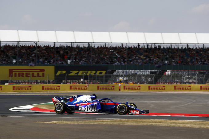 【トロロッソ・ホンダ】左フロントが破損しクラッシュ　予選は1台で臨む／F1第10戦イギリスGP 2日目レポート