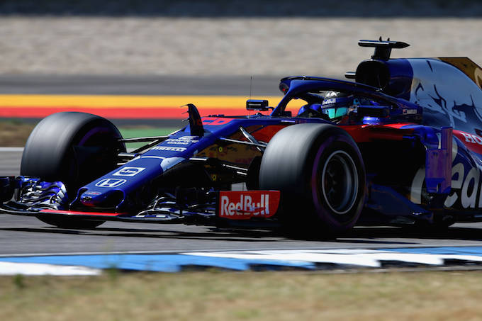 【トロロッソ・ホンダ】エドルズ「中団は僅差で0.05秒が勝敗を分けた。レースペースは良い」