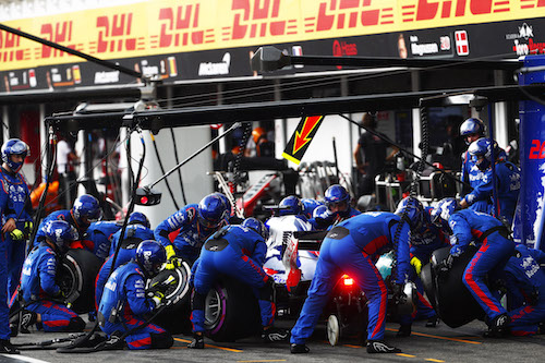 【タイヤ戦略】ハミルトン、トップ6で唯一の1ストップ戦略　小雨用タイヤを使ったのはトップ10で3名