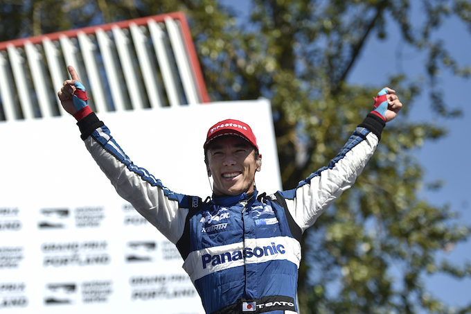 【インディカー】佐藤琢磨、自身3勝目となる今季初優勝！「人生でも最高の1日になった」