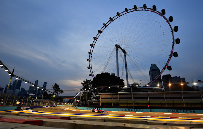 【FP3結果】フェラーリをメルセデスが僅差で追う　ホンダ14番手／F1シンガポールGP