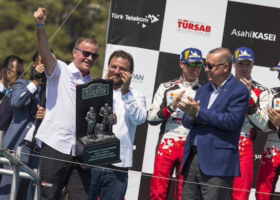 【WRC】トヨタのマキネン代表「クルマ全体のレベルと信頼性が向上した。選手権を最後までリードしたい」