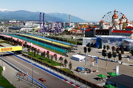 ナイトレース開催を視野に入れるF1ロシアGP