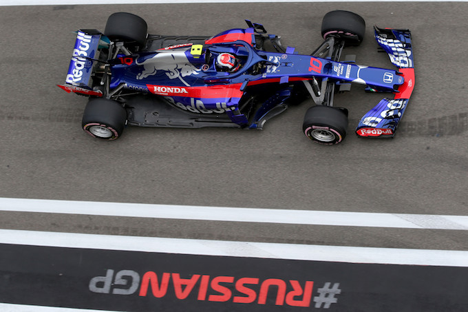 【予選Q2速報】旧PUで臨んだトロロッソ・ホンダ、Q3進出ならず／F1ロシアGP