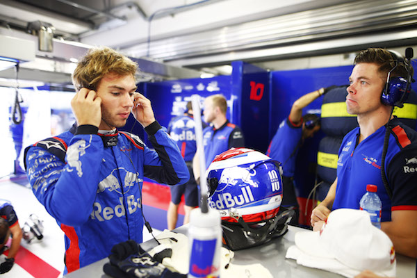 【トロロッソ・ホンダ】ガスリー「改善された新PUは後半戦のために温存。シャシーには手応えを感じている」