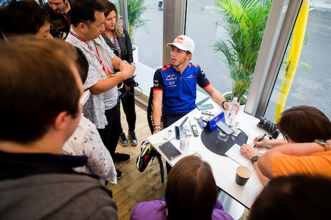 【F1日本GP】ガスリー「ホンダの新PU“スペック3”を微調整して性能を引き出す」