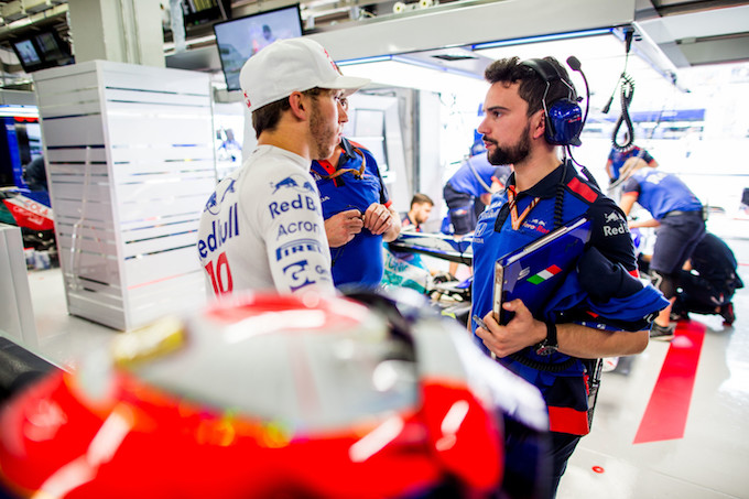 【トロロッソ・ホンダ】ガスリー「トラブルで走行が限られたけど、ハートレーの好データを使えば予選は良い結果になる」