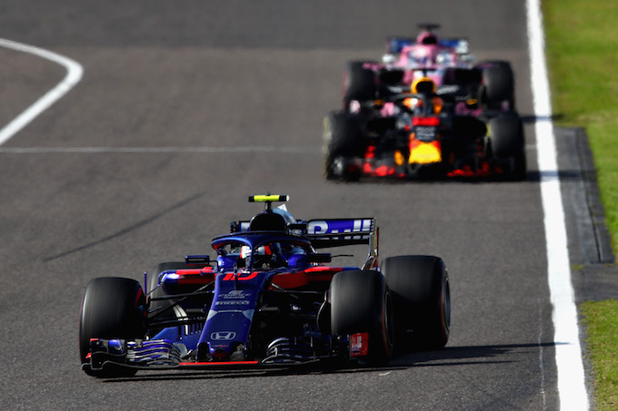 【トロロッソ・ホンダ】ガスリー「タイヤにブリスターができて完走するのに必死だった。ホンダのホームで残念だ。悔しい」