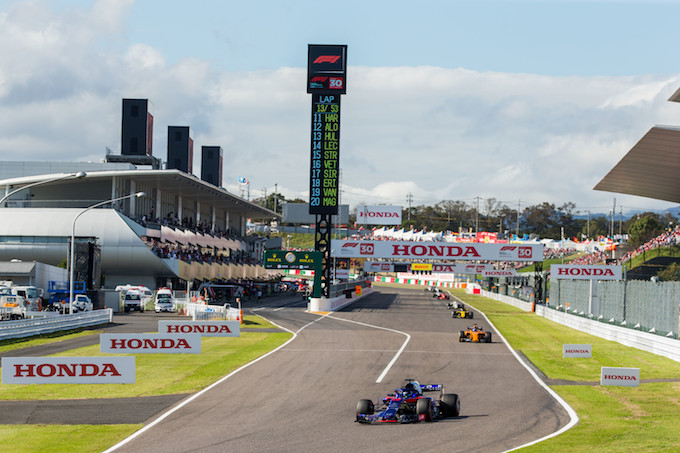 【トロロッソ・ホンダ】F1日本GP決勝レース終盤、タイヤの摩耗に苦しみ入賞ならず