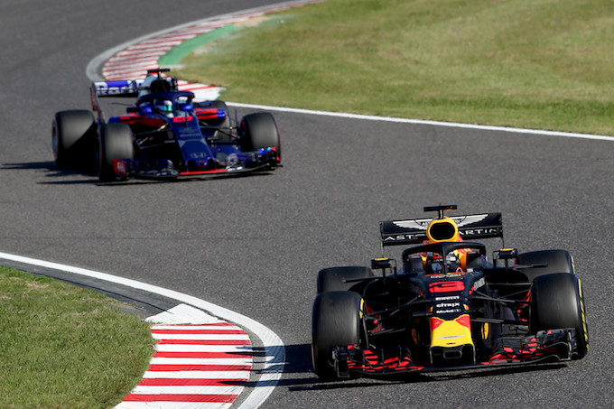 【F1日本GP】15番グリッドから4位のリカルド「小さな勝利。“アリガトーーージャパン”」