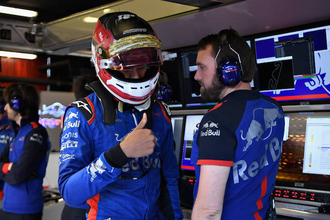 【トロロッソ・ホンダ】ゲラエル、FP1走行決定「昨年も濡れた中で走ったんだ。ドライブは夏のテスト以来だ」