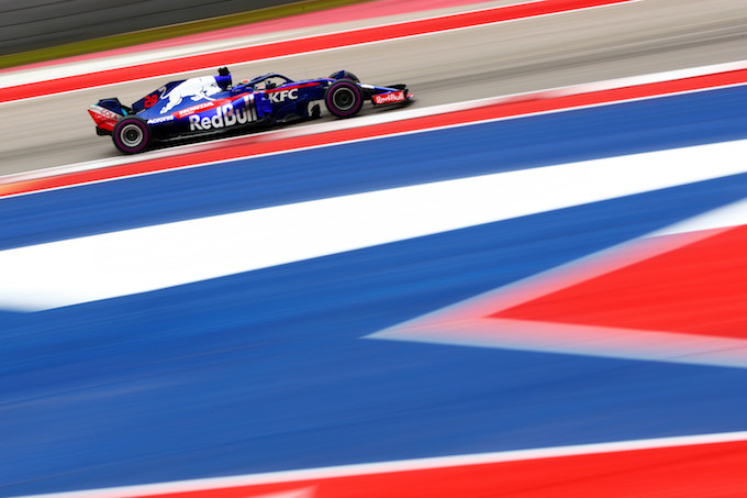 【トロロッソ・ホンダ】PU交換で最後列からの追い上げ。しかしQ1は上々の出来／F1アメリカGP