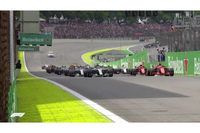 【ハイライト動画】ハミルトン逆転優勝でメルセデスも年間タイトル決定　トロロッソ・ホンダは入賞に届かず