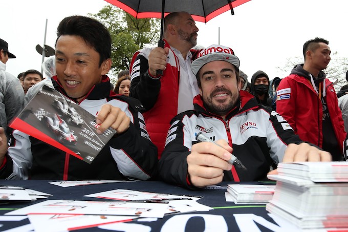 【WEC】トヨタ8号車のアロンソ「勝利を争える速さがあった」中嶋一貴「好調だったが不運なレース」