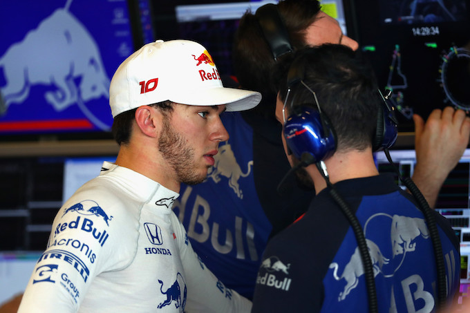 【トロロッソ・ホンダ】ガスリー「車の感触は良かったけど、トップ10にはパフォーマンスが不足している」