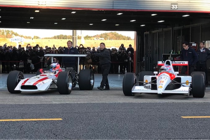 【動画：ホンダサンクスデー】バトン、佐藤琢磨、ガスリー、歴代ホンダF1をもてぎで走行
