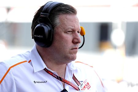 ホンダからルノーに乗り換えたことに満足しているとマクラーレンのボス