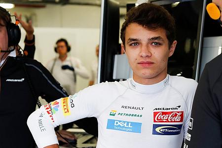 マクラーレンでF1デビューするランド・ノリス「バンドーンと同じ失敗はしない」