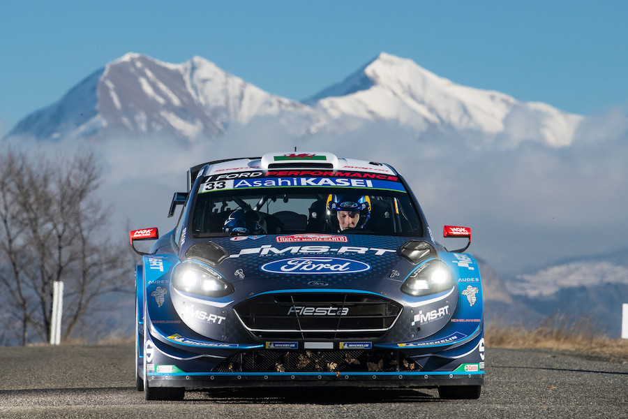 【動画：WRC】ラリー・モンテカルロでクラッシュ！崖に落ちる