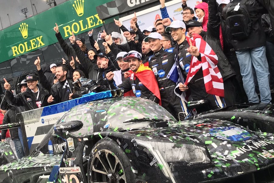 【動画：デイトナ24】小林可夢偉、アロンソ組が総合優勝！可夢偉は日本人として4人目の快挙