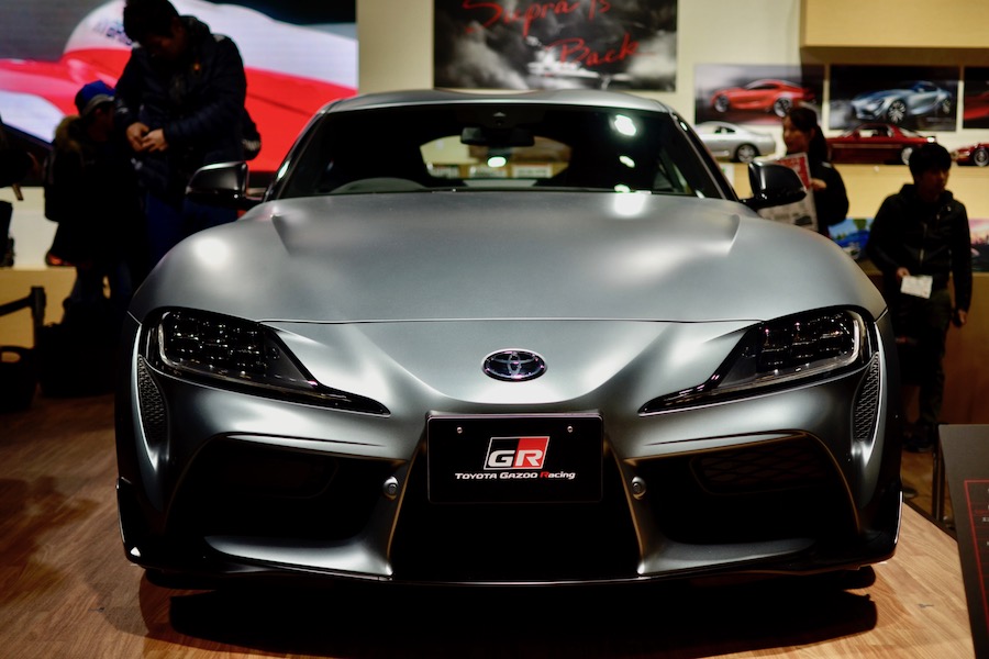【画像：オートメッセ】トヨタ、新型スープラ国内初公開！