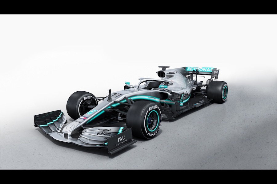 【動画と画像：F1初走行】メルセデスAMG、2019年型の新車『W10』をシェイクダウン！