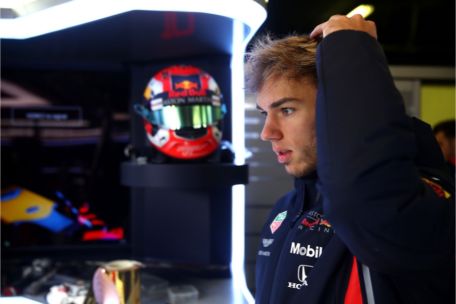 【F1テスト】レッドブルのガスリー「最高の初日となったよ」クラッシュの原因も語る