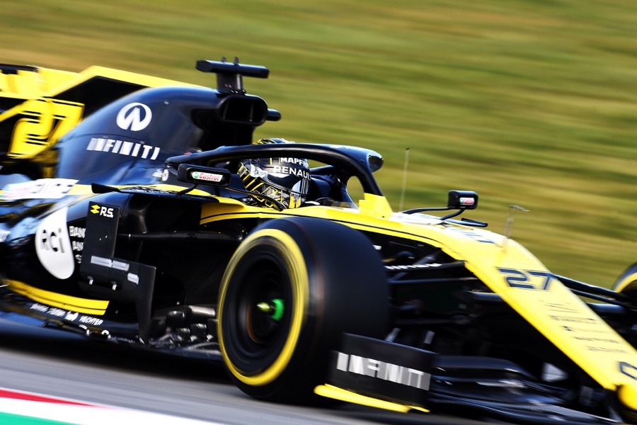 【F1テスト4日目タイム＆タイヤ】ルノーが1＆3番手！トロロッソ・ホンダは2番手！