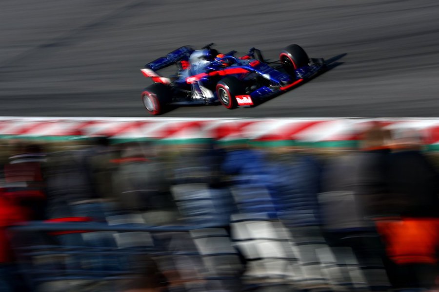 【F1テスト1回目】4日間のタイムランキング・トップ5