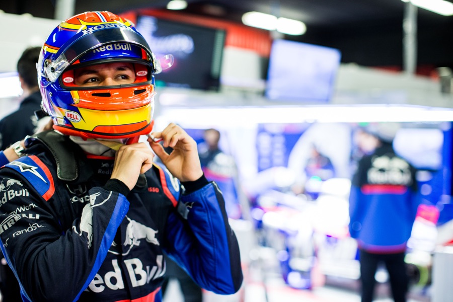 【F1テスト】トロロッソ・ホンダのアルボン「午前中のトップタイムはいいサインだ」