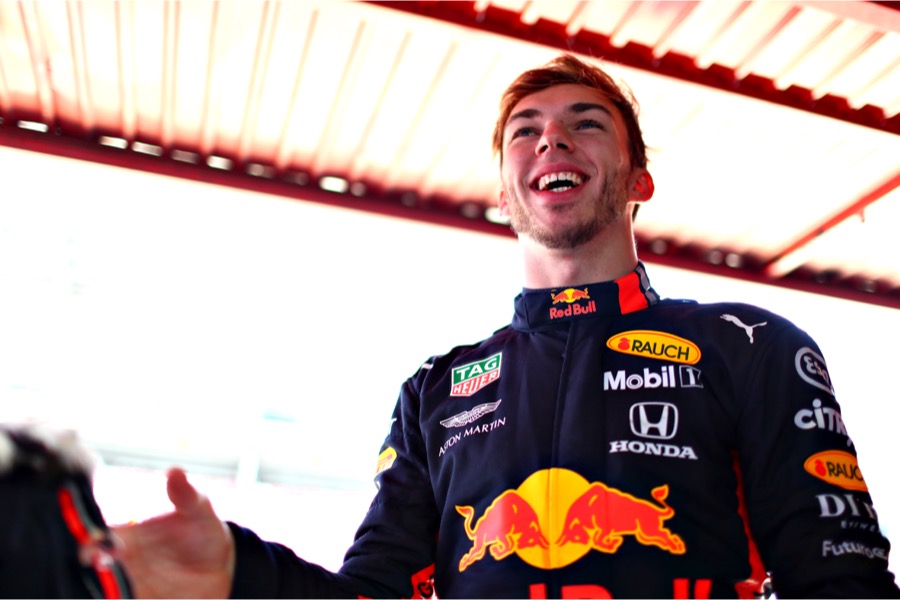 【F1テスト2・1日目】レッドブル・ホンダのガスリー「ポテンシャルは確実に感じている」