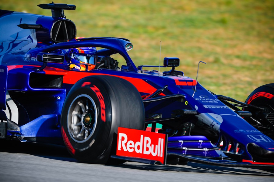 【F1テスト2・1日目】トロロッソ・ホンダ「PUのシャシーへの影響は最小限。ホンダが冬に努力した成果」