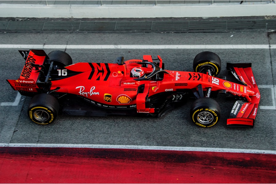 【高画質：F1テスト2・3日目午前】フェラーリ、15秒台前半も可能？メルセデスは0.8秒遅い？