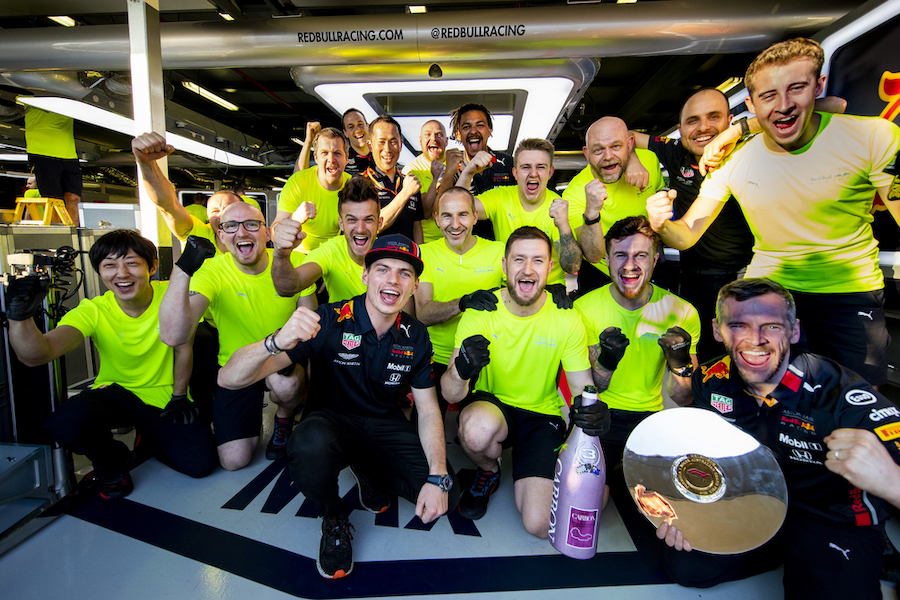 【レッドブル・ホンダ】F1開幕戦3位のフェルスタッペン「気を引き締め今年もバーレーンでよいレースをしたい」