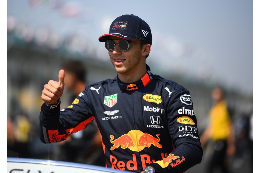 【レッドブル・ホンダ】ガスリー「昨年最高結果の4位、今年は競争力あるレッドブル・ホンダで臨む」