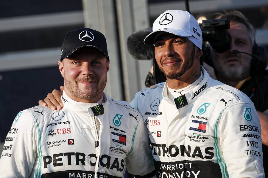 ハミルトン「ボッタスは髭を生やしたこと以外に変わったところはない」