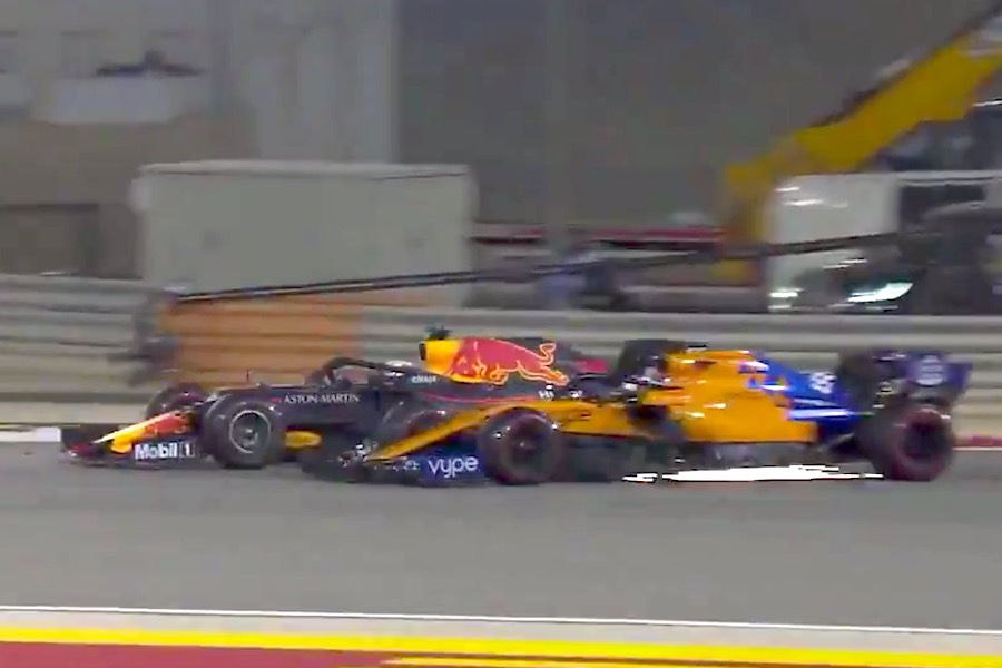 【動画】サインツ「あいつ信じられない！」無線でフェルスタッペンに憤る