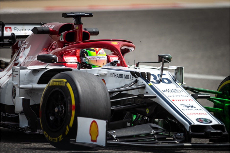 【F1テスト2日間合計タイム】総合トップはラッセル、ホンダ4番手、シューマッハ7番手／F1バーレーンテスト3回目