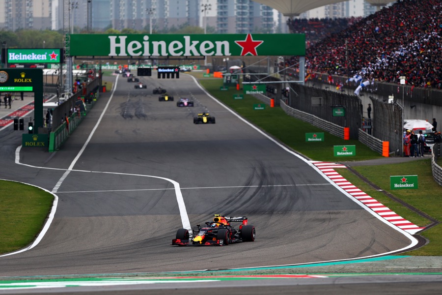 【決勝レース結果】レッドブル・ホンダは4位とファステストラップ獲得成功／F1第3戦中国GP