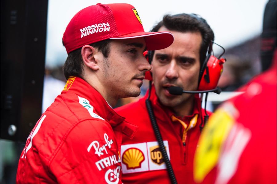 【フェラーリ】ルクレール「タイヤに苦労して戦えなかった」レッドブル・ホンダに4位を奪われる