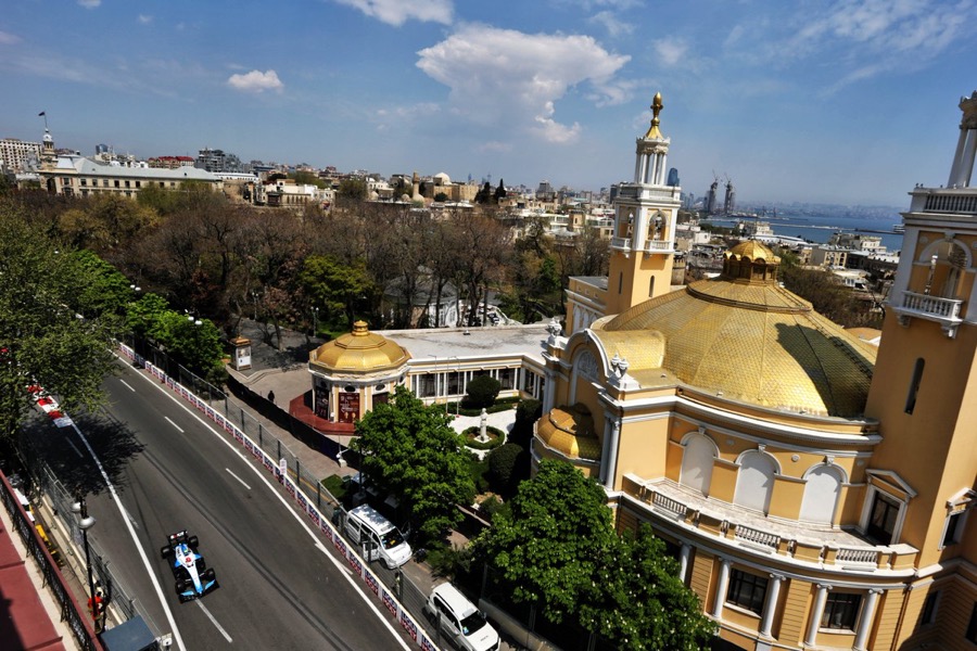 【FP1順位】コースにトラブル発生･･･“マンホール”確認のためセッション終了／F1アゼルバイジャンGP