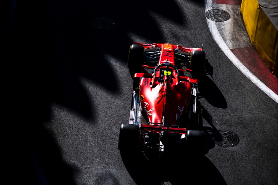 【予選Q2速報】また同じ場所で赤旗！2人目はフェラーリのルクレール／F1アゼルバイジャンGP