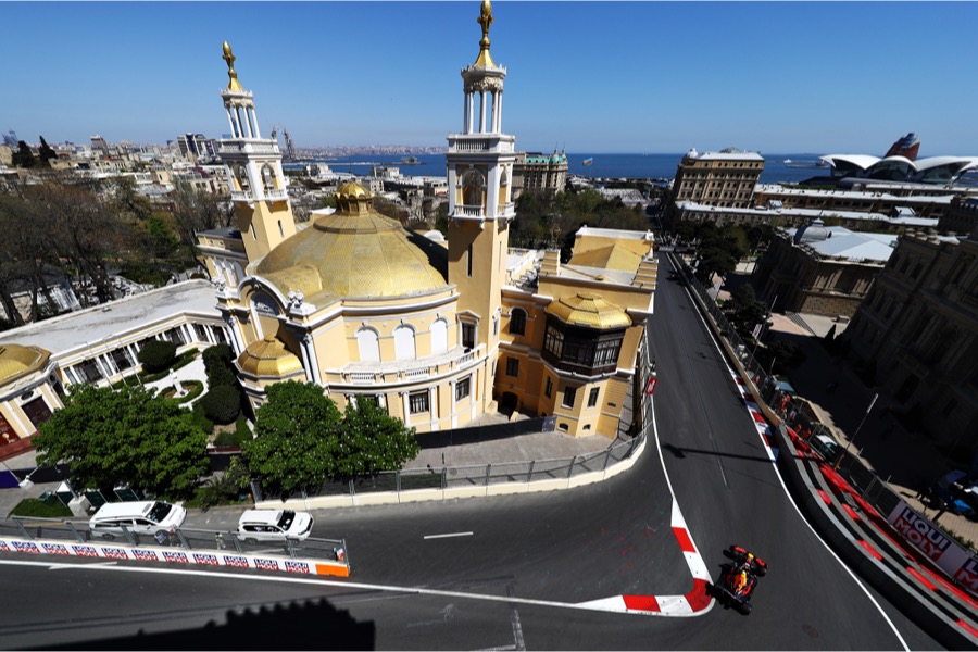 【動画：FP3】F1アゼルバイジャンGPフリー走行3回目ハイライト動画