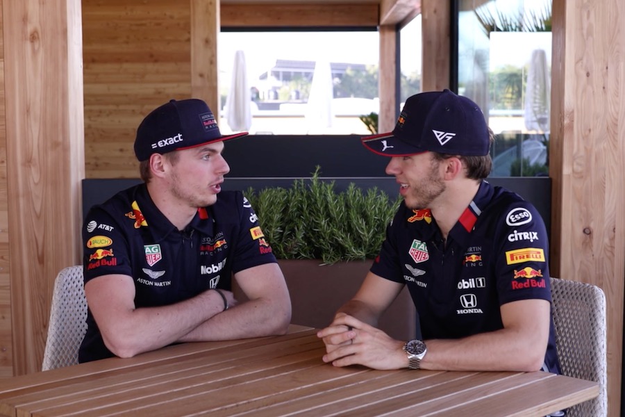 【レッドブル・ホンダ】「鈴鹿と同じデザイナーなんだ」フェルスタッペンとガスリーがF1オランダGP復活を語る