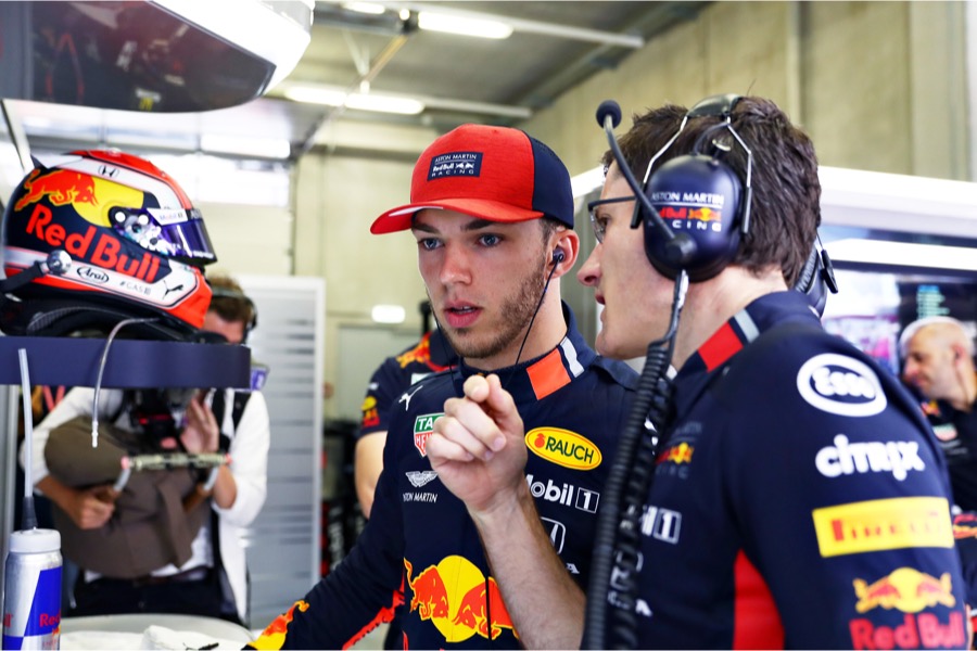 【レッドブル・ホンダ】ガスリー「ミスして0.3～0.4秒ロス。あれがなければ5番手になれていた」